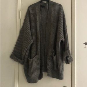 Zara knit oversized cardigan size S